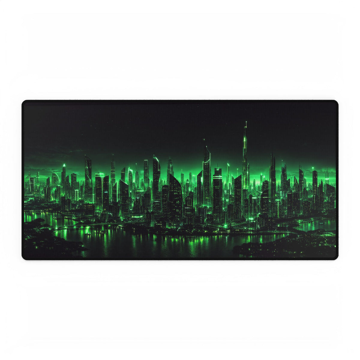 Premium Neon City Desk Mat